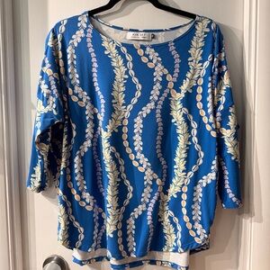 Ava Sky Top Winona - Blue Lei